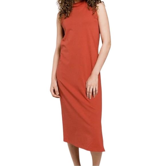 NWT Anthropologie x Callahan Sleeveless Mock Turtleneck Dress - Picture 1 of 3